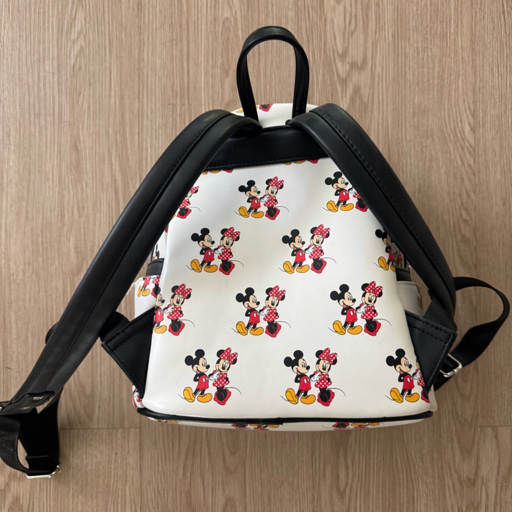 Loungefly classic Mickey & Minnie Mouse Backpack - Picture 6 of 7